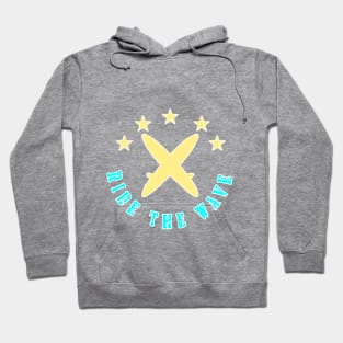 surfer wave rider Hoodie